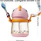 Bc Babycare Straw Sippy Cups For Toddler, No Spill Sippy Cups For Baby 1+ Year Old, Transition Weighted Sippy Cup With Straw And