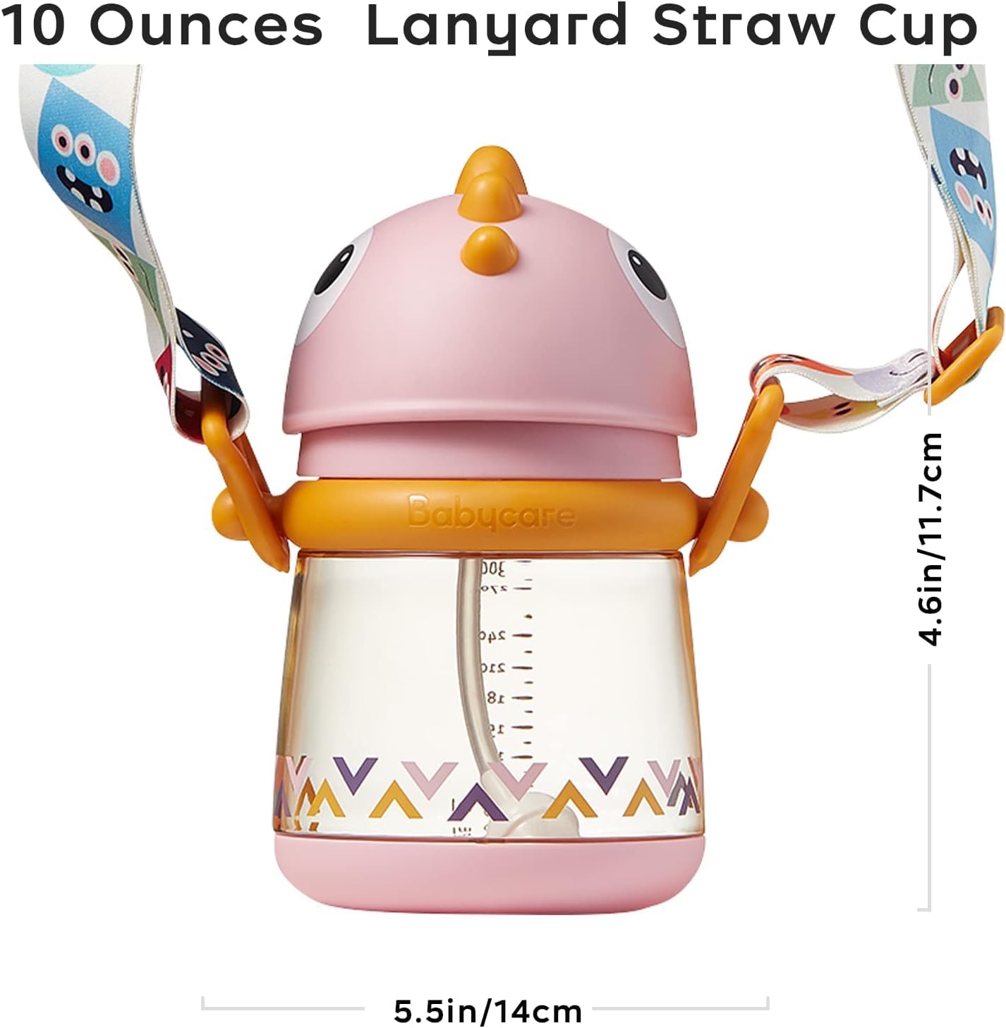 Bc Babycare Straw Sippy Cups For Toddler, No Spill Sippy Cups For Baby 1+ Year Old, Transition Weighted Sippy Cup With Straw And