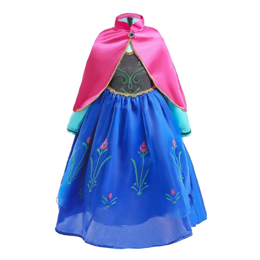 Dressy Daisy Toddler Girls Ice Princess Sister Costume Dresses Birthday Halloween Christmas Fancy Party OutfitSize 4T