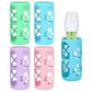 Morlike 4 Pack Silicone Sleeves Fit For 8 Oz/250 Ml Dr. Brown'S Natural Narrow Glass Baby Bottle, 100% Silicone Covers Protect G