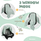 Muslin Car Seat Cover For Babies, Baby Carseat Cover For Boys Girls, Lightweight Infant Car Seat Canopy, Breathable Stroller Cov