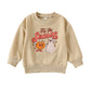 Mozikqin Toddler Baby Halloween Outfit Girl Boy Pumpkin Letter Sweatshirt Pullover Sweater Long Sleeve Tops Fall Clothes (Tis Th