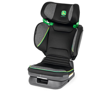 Peg Perego Viaggio Flex 120 - Booster Car Seat - For Children From 40 To 120 Lbs - Made In Italy - John Deere (Black/Green)