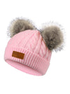 Century Star Baby Girl Hats Winter Cute Baby Beanies For Girls Boys Knit Baby Hats Warm Infant Toddler Hat Pom Pom Caps 1Pc Ligh
