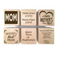 Mothers Day Gift Block 2023 - Personalized Block First Mother'S Day Gift - Custom Engraved Wooden Baby Block For Boy And Girl An