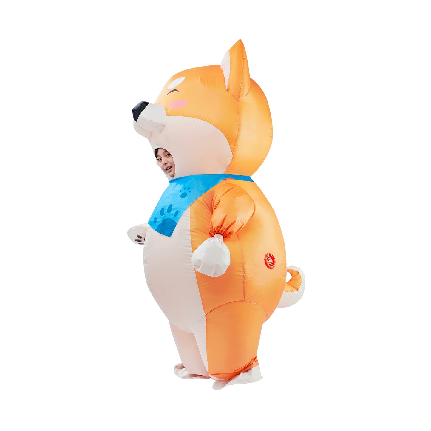 Spooktacular Creations Inflatable Costume For Kids, Shiba Inu Inflatable Dog Costume, Full Body Air Blow Up Costumes, Inflatable