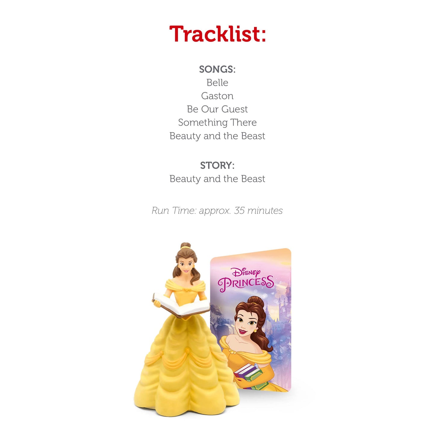 Tonies Belle Audio Play Character from Disneys Beauty and The Beast