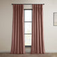 Hpd Half Price Drapes Vpyc-161234-108 Plush Velvet Curtain (1 Panel), 50 X 108, Wild Rose
