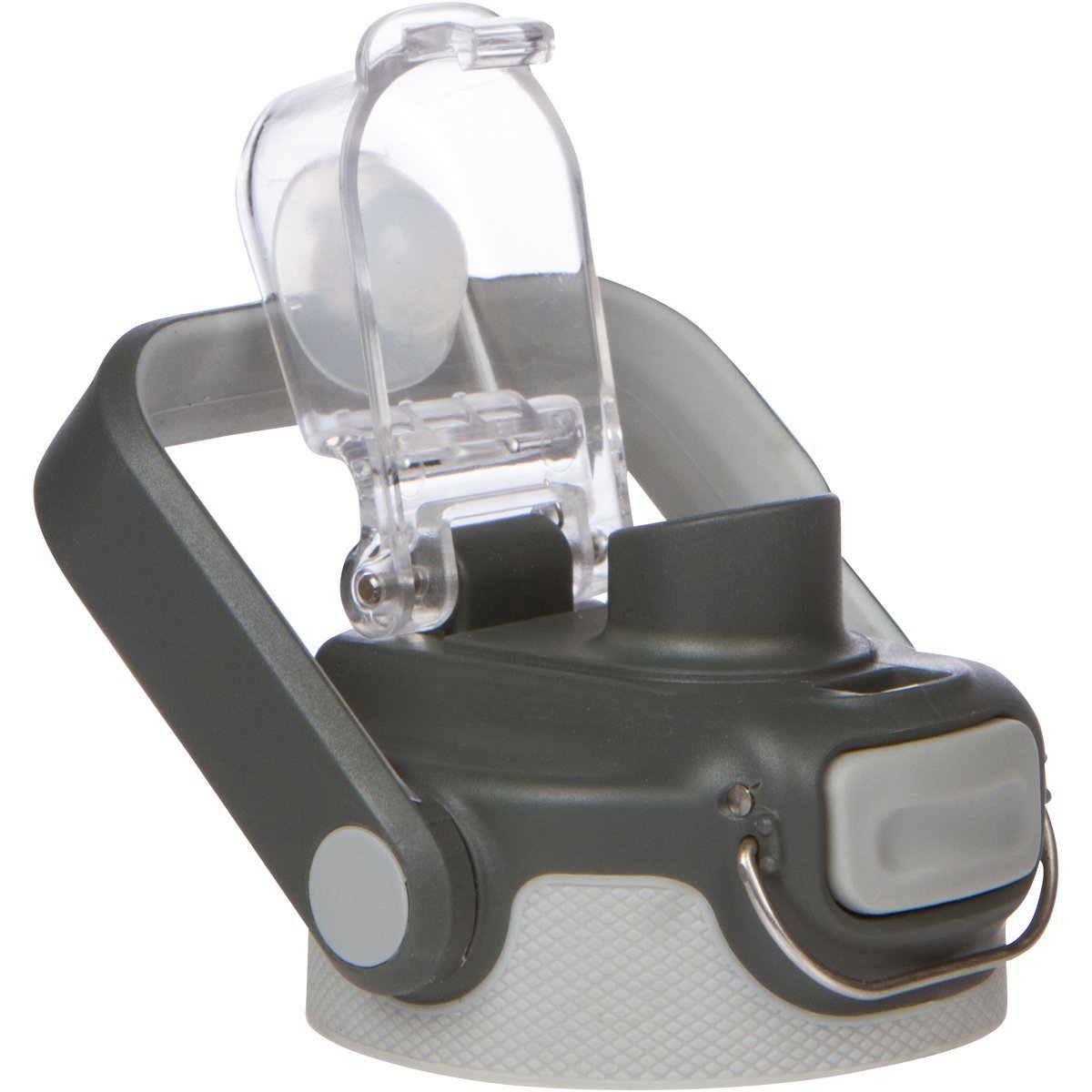 Healthy Human Flip N Sip Lid | Leak-Proof Water Bottles Lid | Dishwasher Safe & Durable Bottle Caps With Snap Metal Clip & Wide