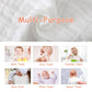 Aidea Burp Cloths And Washcloths For Baby, Absorbent Cotton Muslin Baby Towels, Large Soft Breathable Newborn Essentials For Boy