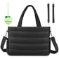 Kubya Diaper Bag Tote, Baby Diaper Tote Bags Crossbody Hospital Bag Travel Large Mommy Bag, With Silicone Pacifier Case