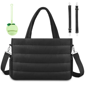 Kubya Diaper Bag Tote, Baby Diaper Tote Bags Crossbody Hospital Bag Travel Large Mommy Bag, With Silicone Pacifier Case
