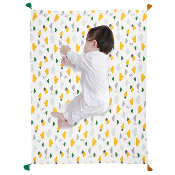 Baby Bath Towel, Infant Washcloth, Infant Shower Towel, Soft Touch for Newborn Baby(Cloud Penguin, 110 * 158cm)