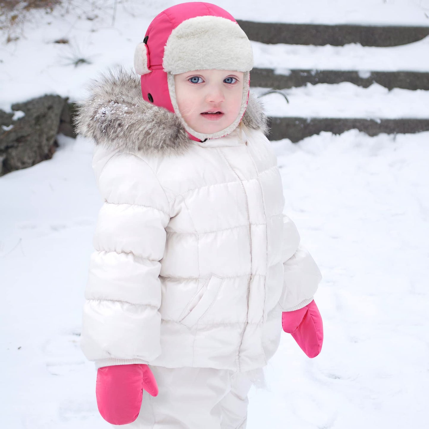 Sarfel Toddler Gloves 3T Toddler Mittens Toddler Waterproof Gloves Toddler Ski Gloves Toddler Winter Gloves Toddler Girl Gloves