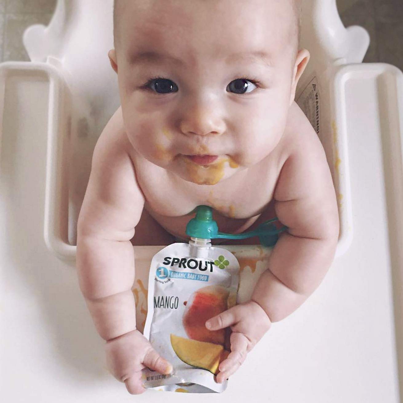 Choomee Softsip Food Pouch Tops | 4 Colors + White Case | Prevent Spills And Protect Childs Mouth