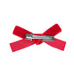 Cute 3.2' Red Assorted Velvet Bow Hair Clips For Baby Girls, Toddlers, Kids, And Teens - 2 Pack