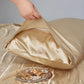 Toddler Pillowcases 2 Pack Satin Toddler Pillowcase 14X20 Breathable Silky Soft Travel Pillow Case Cover Khaki Silk Toddler Pill