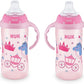 Nuk 10 Ounce Jungle Large Learner Cup With Handles, 2 Pack, Girl