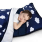 Nap Mat With Pillow And Fleece Blanket For Regalo My Cot/Joovy Travel Cot, Super Soft & Skin Friendly, Perfect Kids Sleeping Mat