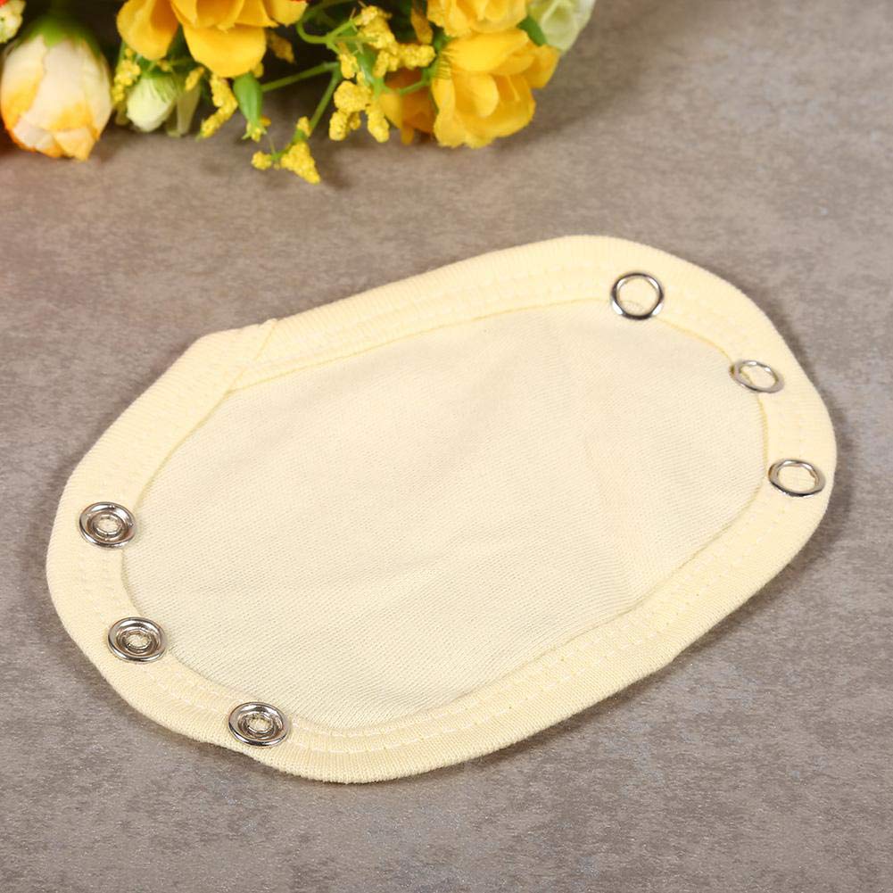 Topincn 5Pcs Baby Jumpsuit Extender Onesie Extenders Cotton Material Yellow Baby Girls Boys Kids Super Utility Diaper Jumpsuit P