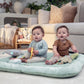 Ingenuity Calm Springs Plush Activity Gym For Baby, Ultra-Soft Premium Mat, Toys