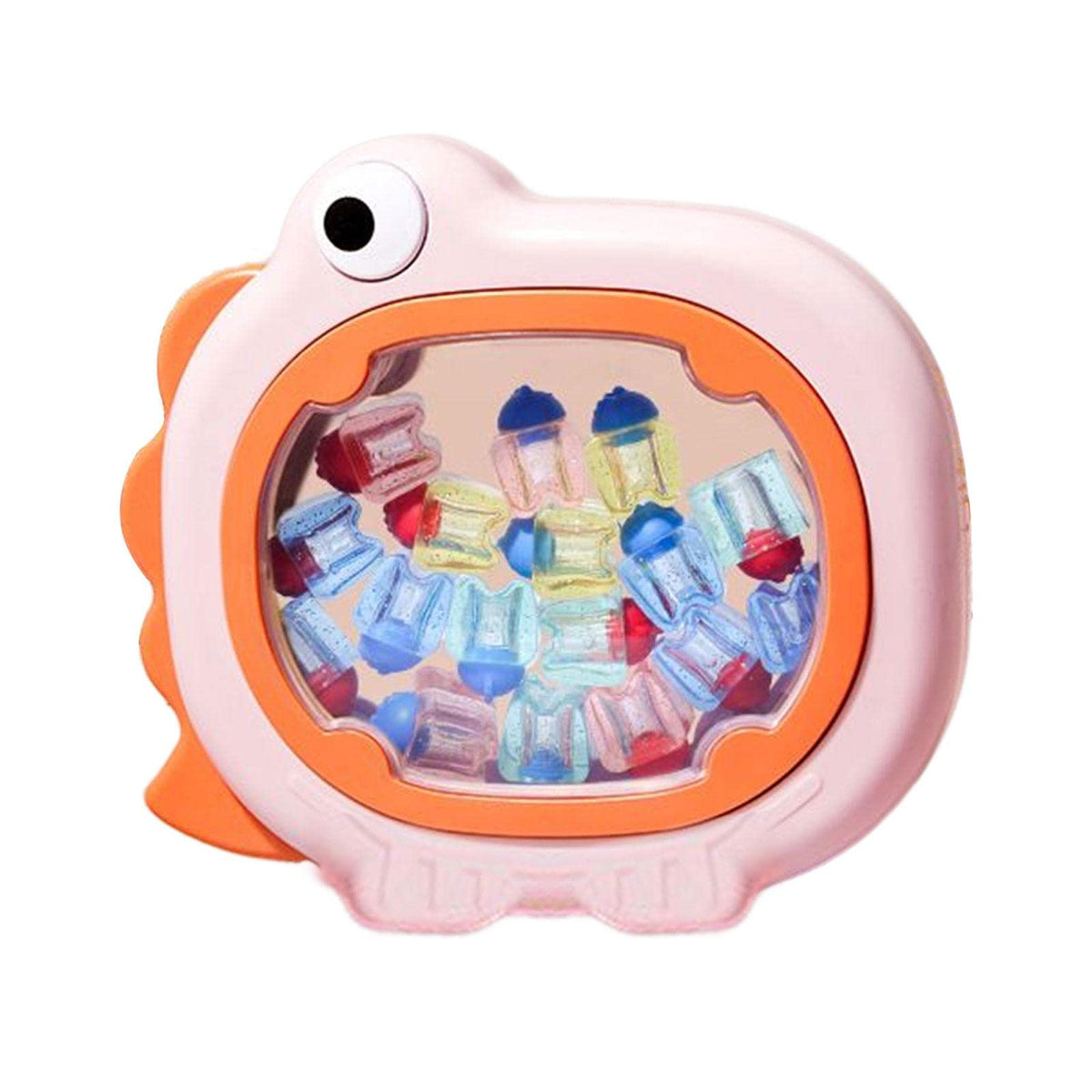 UJEAVETTE Baby Keepsakes Box Organizer Childhood Memory for Nusery Decoration Baby Shower Pink