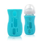 Olababy Silicone Sleeve For Avent Natural Glass Baby Bottles (8 Oz, Blue)