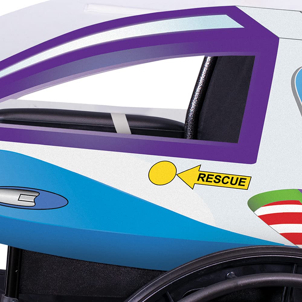 Disguise Buzz Lightyear Adaptive Wheelchair Cover For Kids, Official Toy Story Rolling Costume For Wheelchair