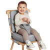 Homeal Toddler Booster Seat For Dining Table With Backrest And Adjustable Straps, Breathable Booster Seat For Kitchen Chair, Por