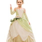 Tolafio Tiana Costume Princess Costume For Girls Dress Birthday Role Play Dress Up Ball Gown