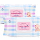 Baby Wet Wipes Pack of 2 | Extra Soft Moisturizing Baby Wipes for Newborns & Sensitive Skin | Gentle Daily Cleaning Wipes