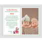 Poetry Gifts New Mom, To My Mommy On Our First Christmas Together, Personalized 8X10 Inch Print, Add Photo