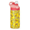 Yellow Duck Kids Water Bottle with Straw and Carry Handle Cute Cartoon Animals Vacuum Insulated Stainless Steel Bottles Leak-Pro