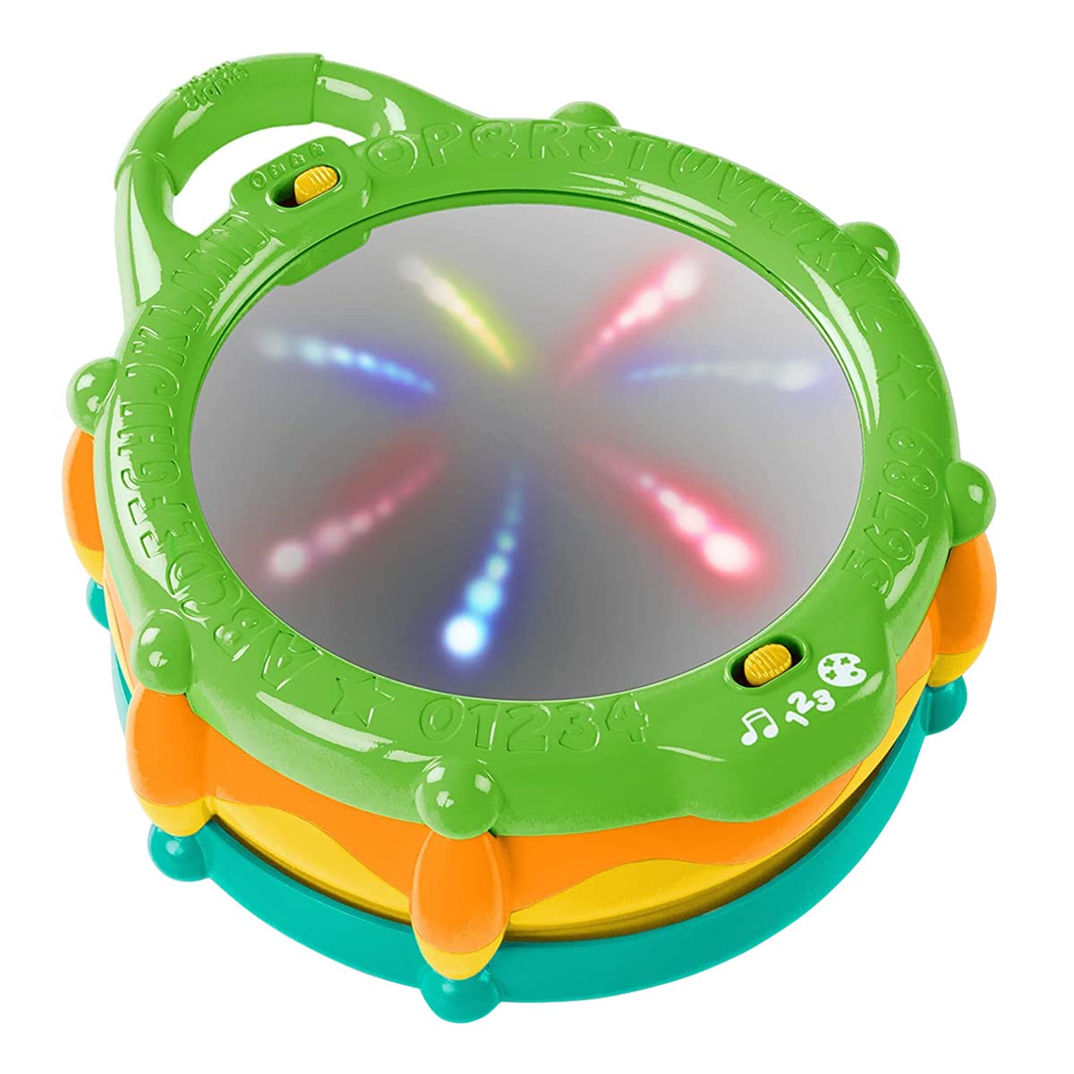 Bright Starts Light & Learn Drum with Melodies, Ages 3 Months +