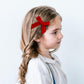 Deeka Hair Accessories, 15 Pieces Uniform Hair Bows, Hair Clips, Headband, Hair Ties Set For Little Toddler School Girls - Red
