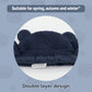 Duoyeree Kids Baby Hat Soft Warm Cable Knit Beanie Toddler Girl Fall Winter Hats Navy Blue