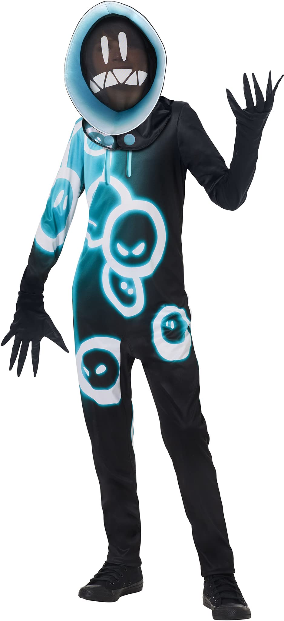 InSpirit Designs Fortnite Youth Grimey Costume | Officially Licensed | Gaming, Group, Kids Costumes, L 10-12