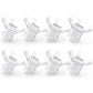 Flange Inserts 8PCS 15/17/19/21mm, Suitable for Momcozy S12pro/S9pro/S9/S10/S12, for Medela/Tsrete/Spectra/Bellababy 24mm Shield