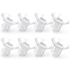 Flange Inserts 8PCS 15/17/19/21mm, Suitable for Momcozy S12pro/S9pro/S9/S10/S12, for Medela/Tsrete/Spectra/Bellababy 24mm Shield