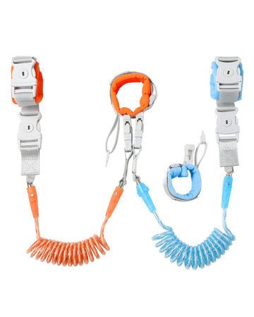 Dr.Meter Anti Lost Wrist Link, 2 In 1 Upgrade Toddlers Safety Wristband Leash With Key & Lock, Dual Length 6.56Ft Kids Walking H