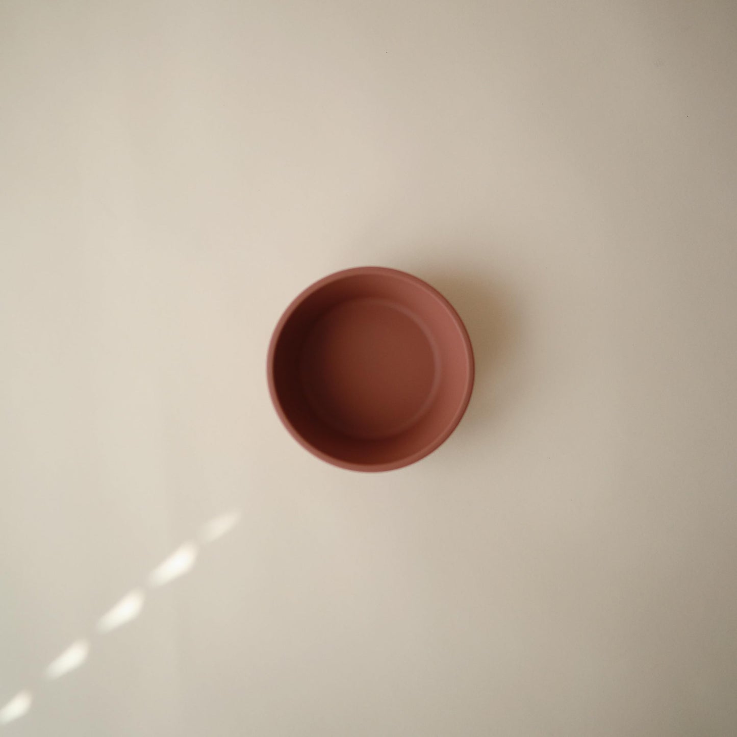 Mushie Silicone Suction Bowl | Bpa-Free Non-Slip Design (Woodchuck)