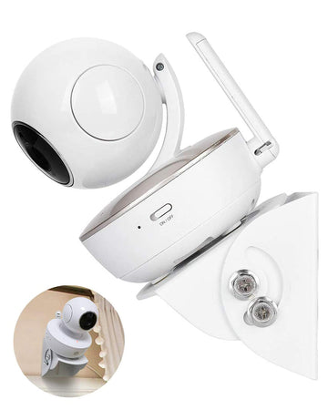 2 Pack-Adjustable Angle Wall Mount For Baby Monitor For Motorola, Vava, Arlo, Hellobaby, Babysense Monitor, Easy Installation -