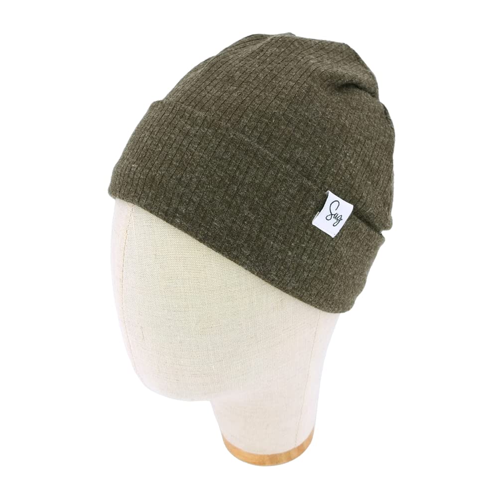 Sugarmelon Jersey Beanie Hat For Newborn Baby Boys Girls Silk Satin Lined Hats Bonnet Toddler Infant Little Kids Beanies Caps He