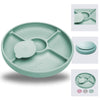 TalkTools Bitsy Feeding Kid s Essentials Plate Set - Toddler Utensils, Spoon and Fork, Lid, Perfect for Mealtime - Strong Sucti