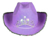 Parris Cowgirl Hat In,Purple,One Size