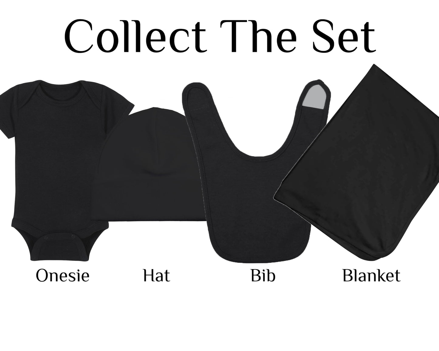 Fantasy Movie Baby Onesie - Even The Smallest Person Can Change The Course Of The Future (6-12 Month - Black Fabric - Gold Desig