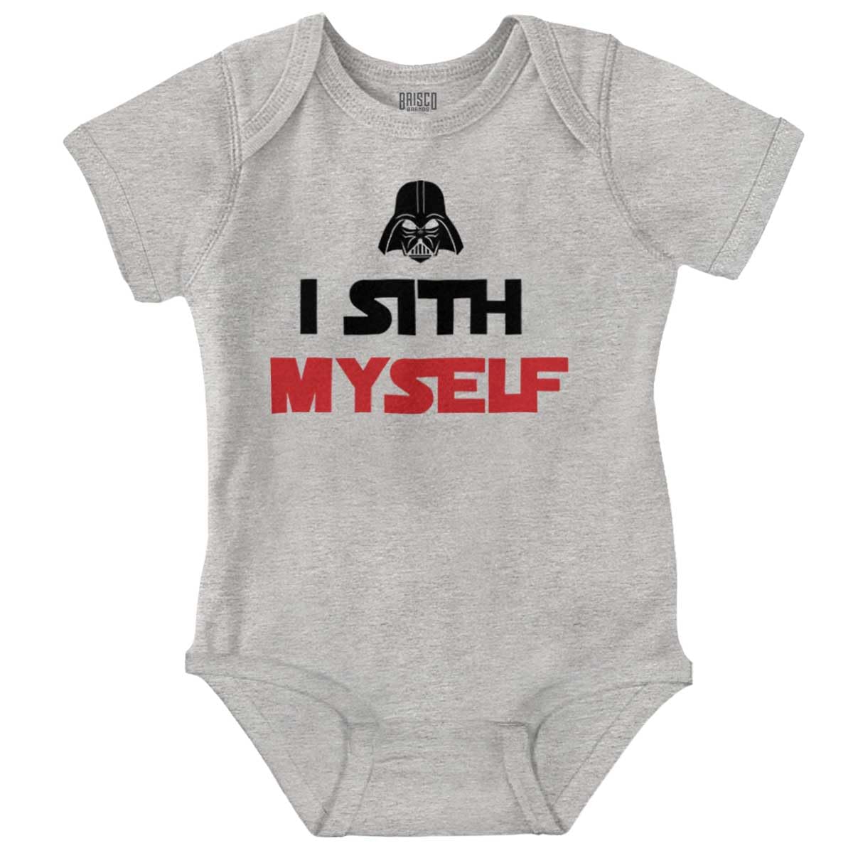 Brisco Brands Spaced Myself Dark Galaxy Nerd Baby Romper Boys Or Girls