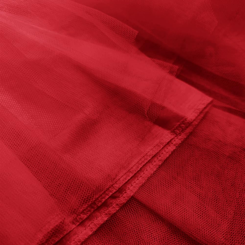 Valentine'S Day Dress For Toddler Girls Cute Love Heart Ruffle Tutu Tulle Dresses Birthday Outfits 2-3T