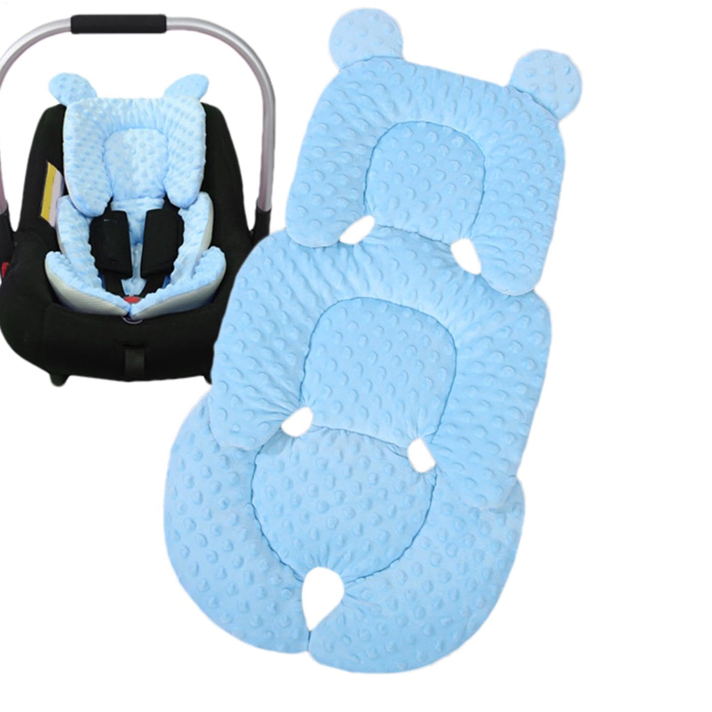 Comfortable Kids Pushchair Cushion - Travel Toddler Stroller Cushion, Breathable Outing Stroller Mat | Strolling Pushchair Cushi