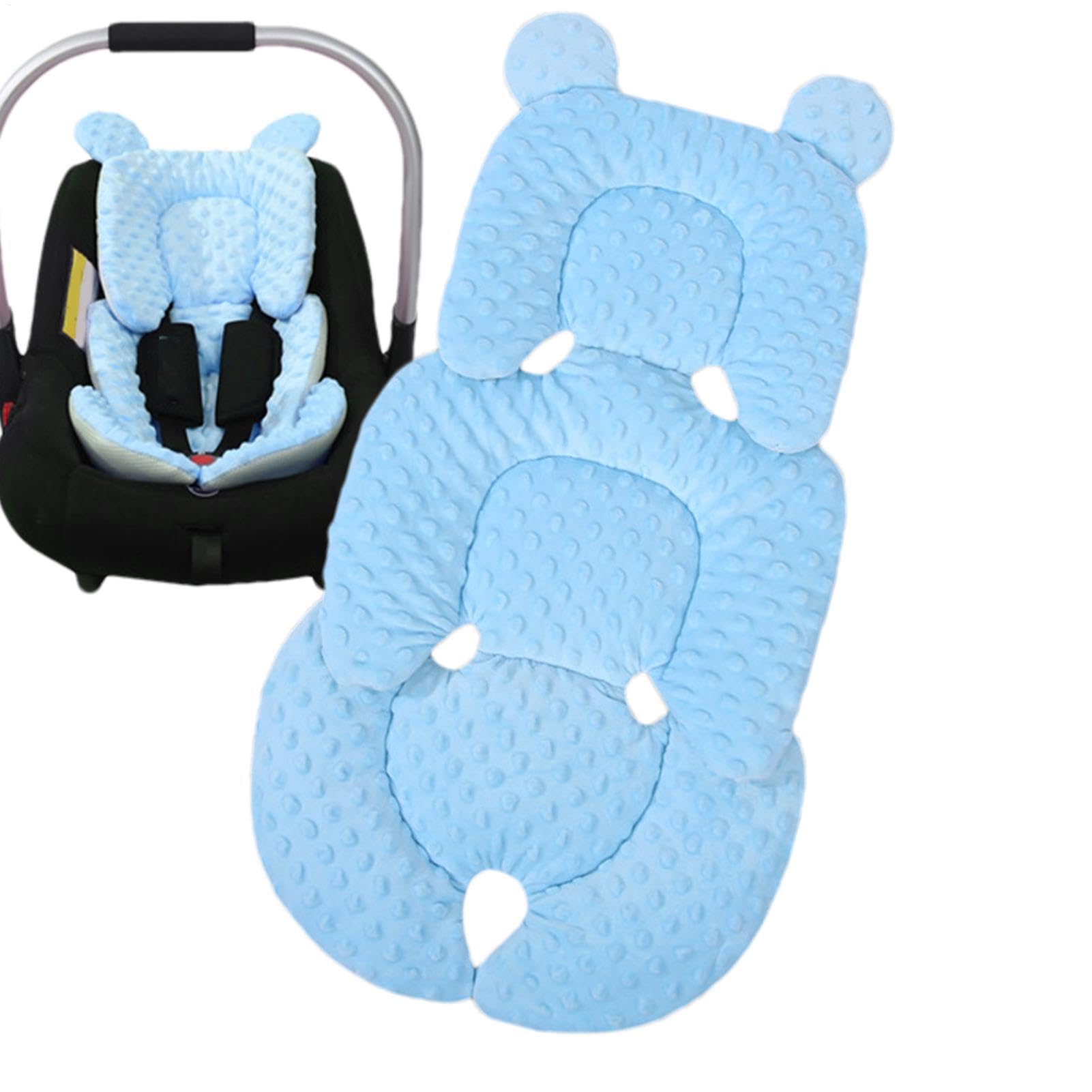 Comfortable Kids Pushchair Cushion - Travel Toddler Stroller Cushion, Breathable Outing Stroller Mat | Strolling Pushchair Cushi